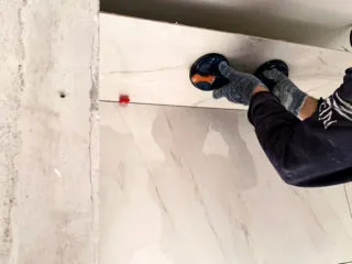 Укладка плитки на Березовой аллее 2